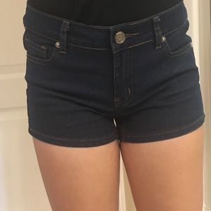 Wax jean dark wash shorts size M